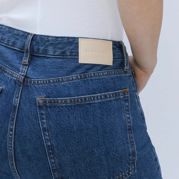 🆕 NWT EVERLANE The Curvy ‘90s Cheeky Straight jeans Womens size 30 - Picture 6 of 12